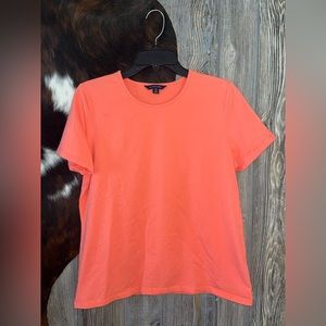 Orange Lands End size large short sleeve tshirt